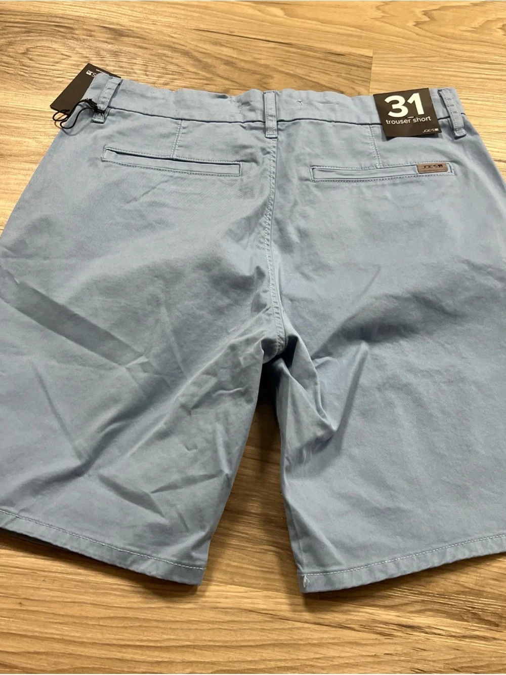 Joe’s Jeans Trousers Short 100% Cotton Casual Light Blue Men’s Size 31 NWT